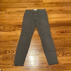 Grey super Skinny Ankle Jeans